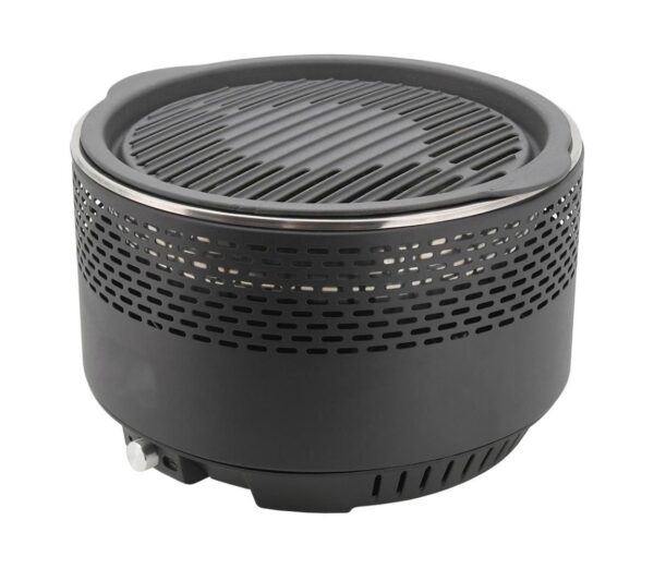 Asztali faszenes grillsütő 4xAA/USB fekete