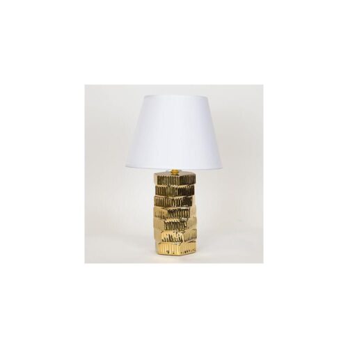Eurolamp Asztali lámpa 1xE14/40W/230V fehér/arany