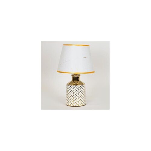 Eurolamp Asztali lámpa 1xE14/40W/230V fehér/arany