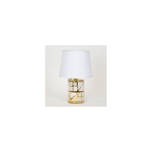 Eurolamp Asztali lámpa 1xE14/40W/230V fehér/arany