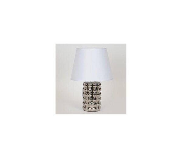 Eurolamp Asztali lámpa 1xE14/40W/230V fehér/fényezett króm