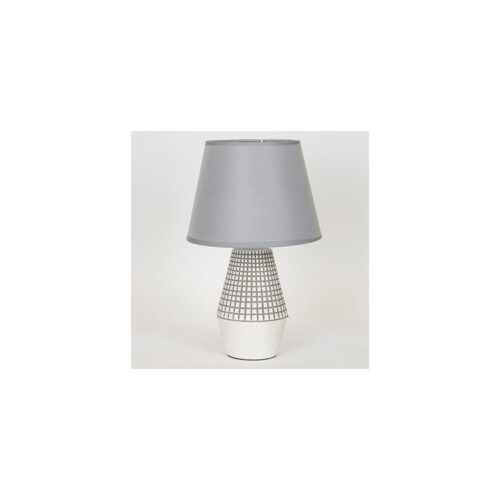 Eurolamp Asztali lámpa 1xE14/40W/230V fehér/szürke