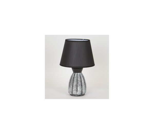Eurolamp Asztali lámpa 1xE14/40W/230V fekete