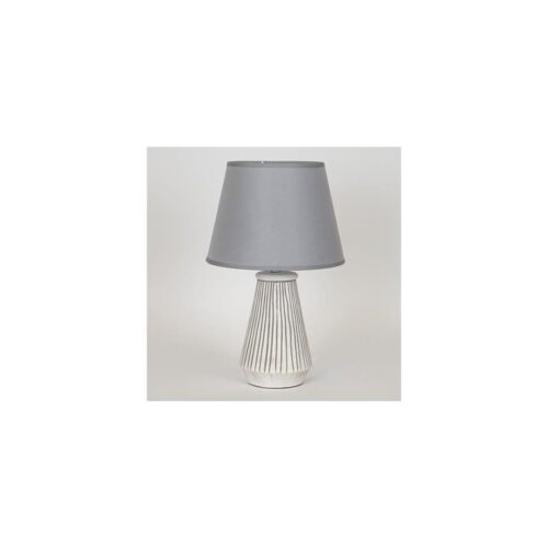 Eurolamp Asztali lámpa 1xE14/40W/230V patinás/szürke