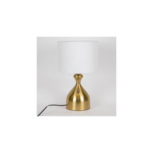 Eurolamp Asztali lámpa 1xE27/40W/230V fehér/arany