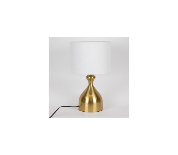 Eurolamp Asztali lámpa 1xE27/40W/230V fehér/arany