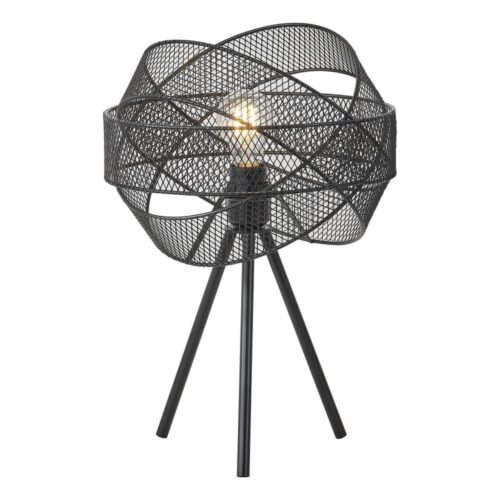Eurolamp Asztali lámpa 1xE27/40W/230V fekete