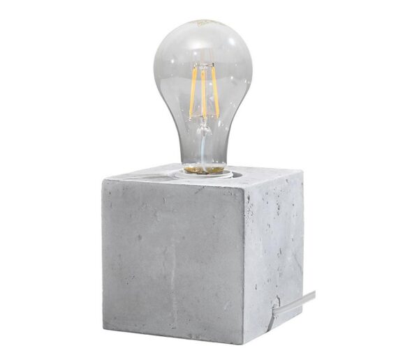 Asztali lámpa ABEL 1xE27/60W/230V beton