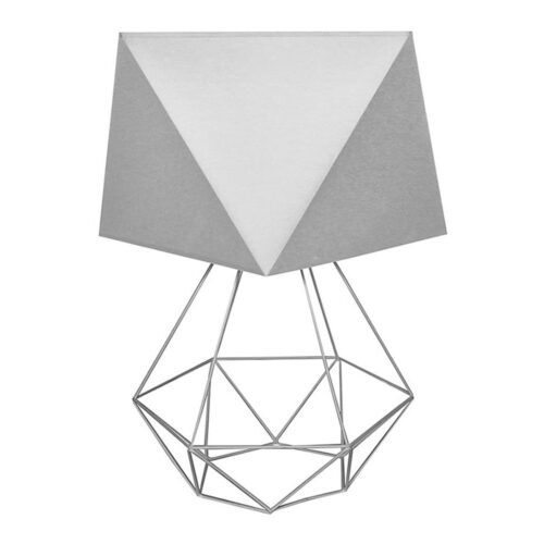 Asztali lámpa ADAMANT SMALL 1xE27/15W/230V szürke