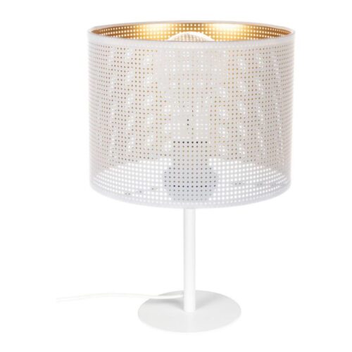 HEXE Asztali lámpa ALDO 1xE27/60W/230V fehér