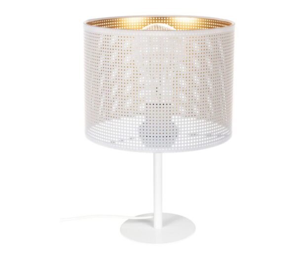 HEXE Asztali lámpa ALDO 1xE27/60W/230V fehér
