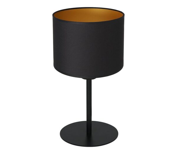 Asztali lámpa ARDEN 1xE27/60W/230V á. 18 cm fekete/arany