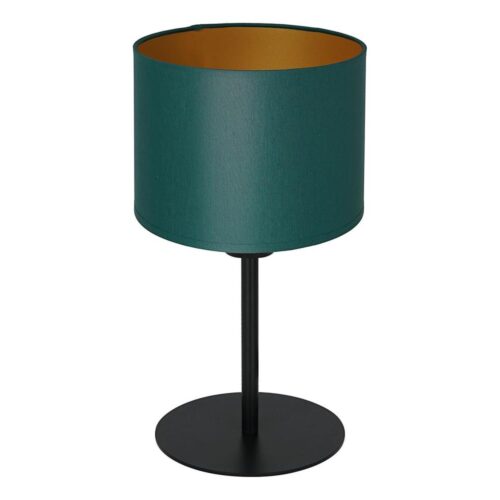 Asztali lámpa ARDEN 1xE27/60W/230V á. 18 cm zöld/arany