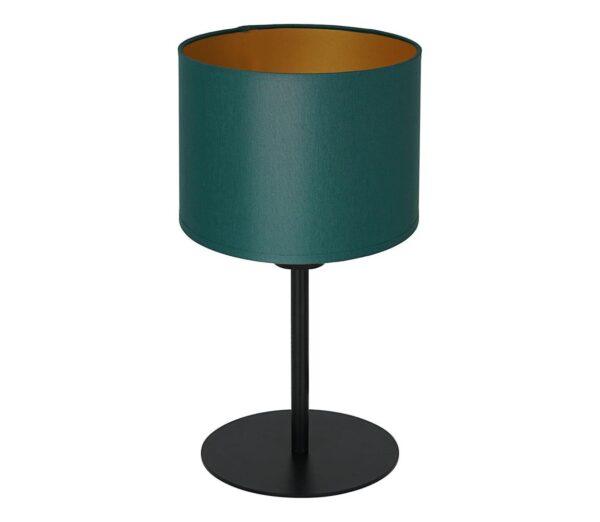 Asztali lámpa ARDEN 1xE27/60W/230V á. 18 cm zöld/arany