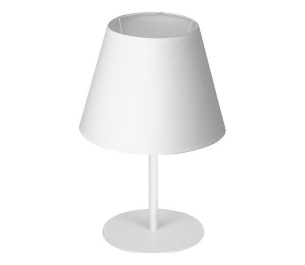 Asztali lámpa ARDEN 1xE27/60W/230V á. 20 cm fehér