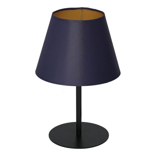 Asztali lámpa ARDEN 1xE27/60W/230V á. 20 cm lila/arany
