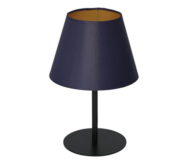 Asztali lámpa ARDEN 1xE27/60W/230V á. 20 cm lila/arany