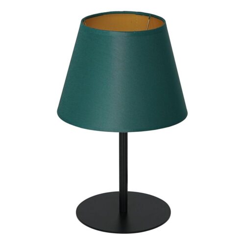 Asztali lámpa ARDEN 1xE27/60W/230V á. 20 cm zöld/arany