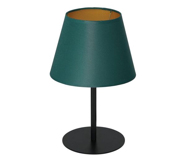 Asztali lámpa ARDEN 1xE27/60W/230V á. 20 cm zöld/arany