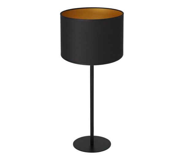Asztali lámpa ARDEN 1xE27/60W/230V á. 25 cm fekete/arany