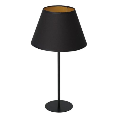 Asztali lámpa ARDEN 1xE27/60W/230V á. 30 cm fekete/arany