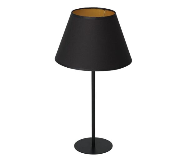 Asztali lámpa ARDEN 1xE27/60W/230V á. 30 cm fekete/arany