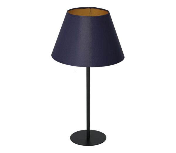 Asztali lámpa ARDEN 1xE27/60W/230V á. 30 cm lila/arany