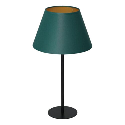 Asztali lámpa ARDEN 1xE27/60W/230V á. 30 cm zöld/arany