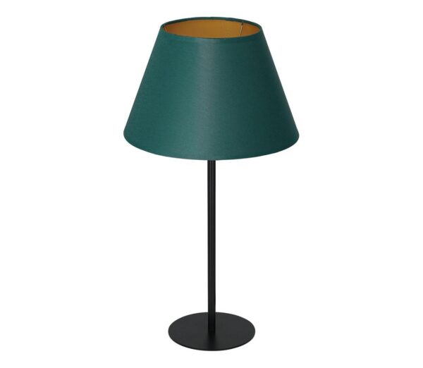 Asztali lámpa ARDEN 1xE27/60W/230V á. 30 cm zöld/arany