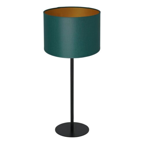 Asztali lámpa ARDEN 1xE27/60W/230V átm. 25 cm zöld/arany