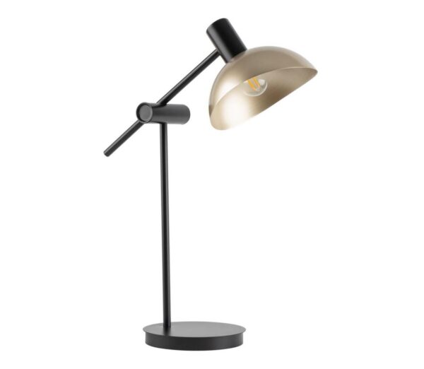 Asztali lámpa ARTIS 1xE14/40W/230V fekete/arany