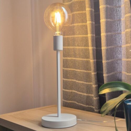 Asztali lámpa ASTRID 1xE27/60W/230V fehér