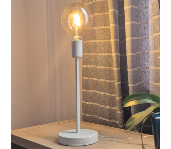 Asztali lámpa ASTRID 1xE27/60W/230V fehér