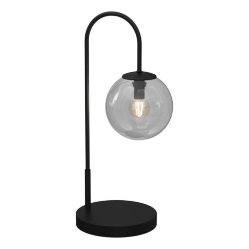 Asztali lámpa CAMBRIDGE 1xE14/60W/230V fekete