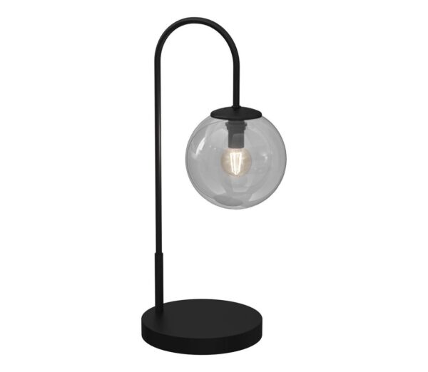 Asztali lámpa CAMBRIDGE 1xE14/60W/230V fekete