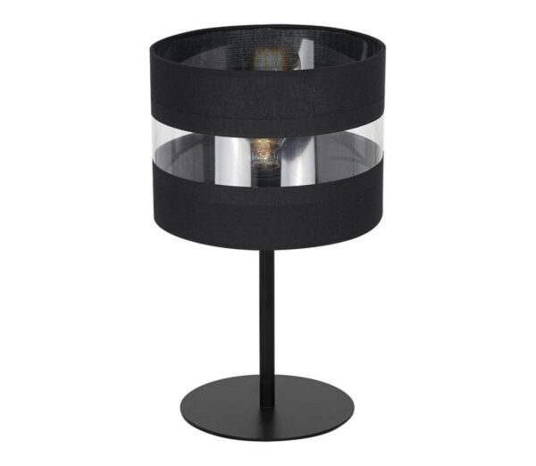 Asztali lámpa HAVARD 1xE27/60W/230V fekete