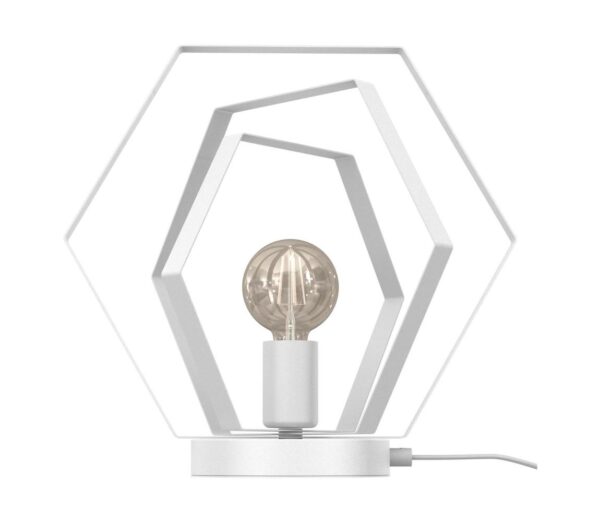 Asztali lámpa HEXAGON 1xE27/15W/230V