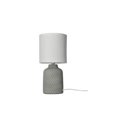 Asztali lámpa INER 1xE14/40W/230V szürke