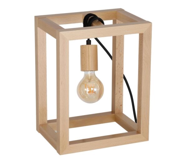 Asztali lámpa LEGNO 1xE27/60W/230V