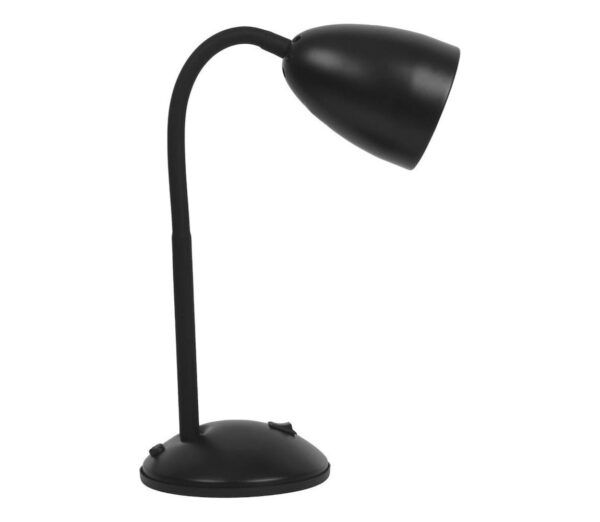 Asztali lámpa LOGIC 1xE27/60W/230V fekete