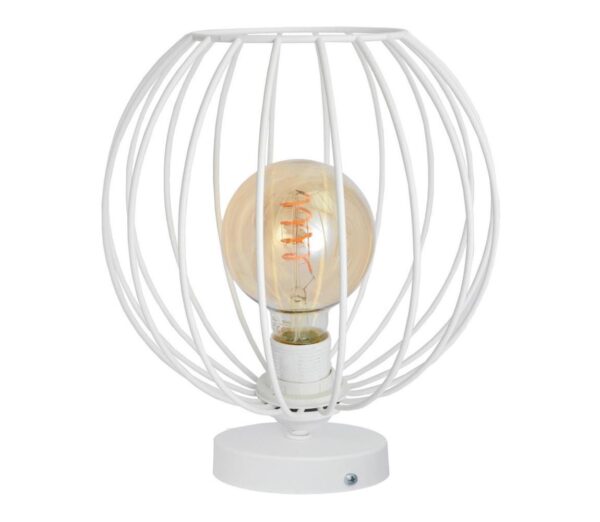 Asztali lámpa MERCURE 1xE27/15W/230V fehér