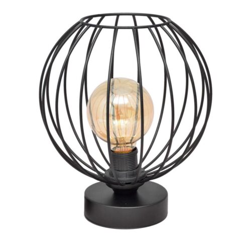 Asztali lámpa MERCURE 1xE27/15W/230V fekete