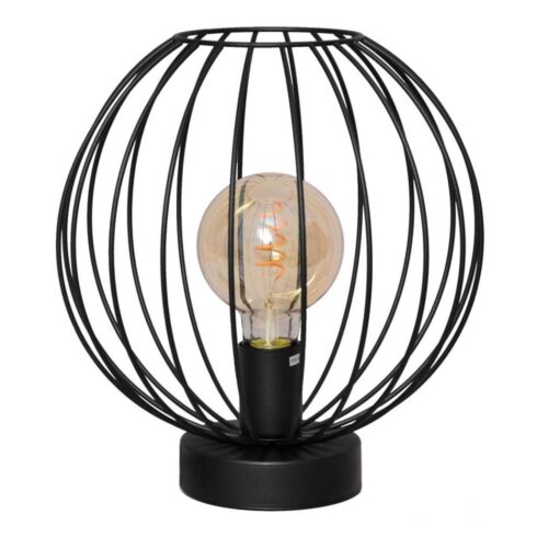 Asztali lámpa MERCURE 1xE27/15W/230V fekete