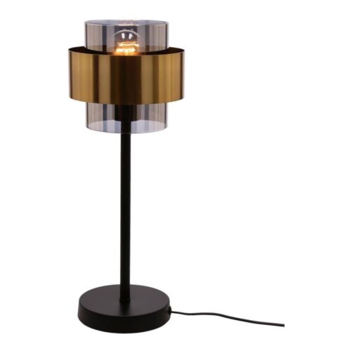 Asztali lámpa SPIEGA 1xE27/60W/230V arany/fekete