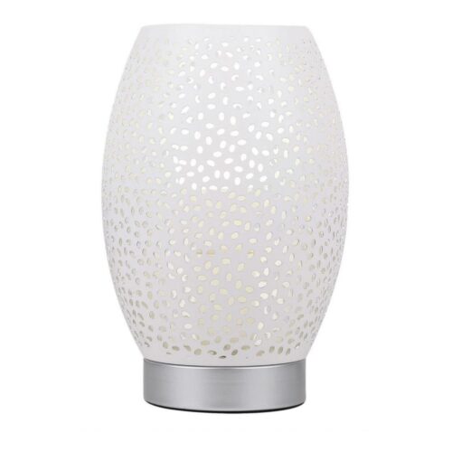 Asztali lámpa VENUS 1xE27/60W/230V fehér/ezüst