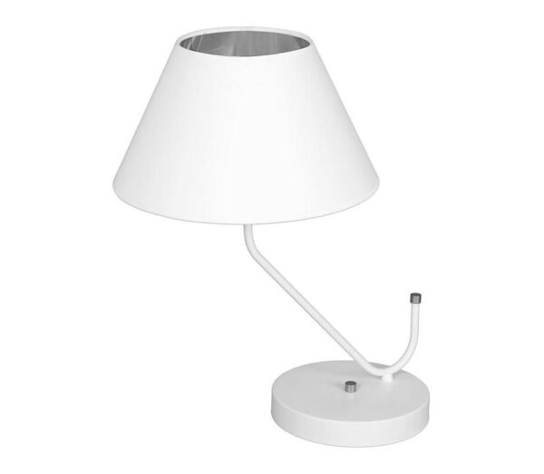 Asztali lámpa VICTORIA 1xE27/60W/230V fehér