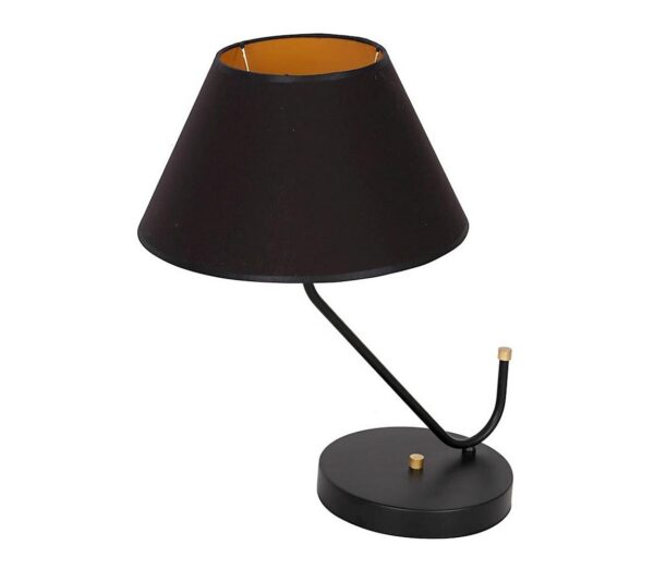 Asztali lámpa VICTORIA 1xE27/60W/230V fekete