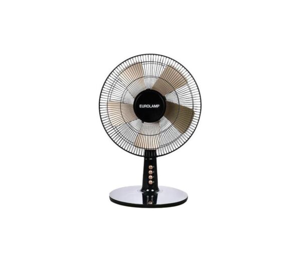 Eurolamp Asztali látor 40W/230V átm. 35 cm fekete/arany