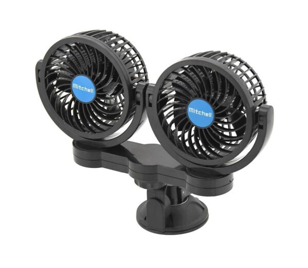 Autó látor tapadókoronggal 7W/12V fekete