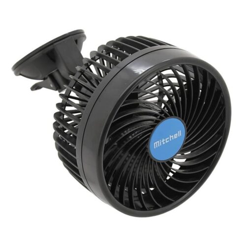 Autó látor tapadókoronggal 9W/12V fekete